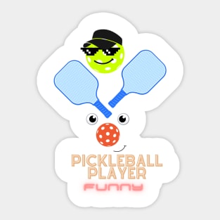pickleball Sticker